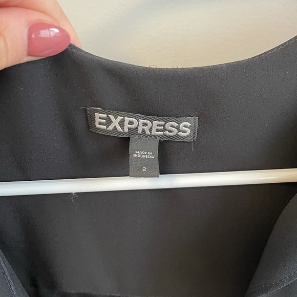 Express Black Romper - Picture 3 of 6